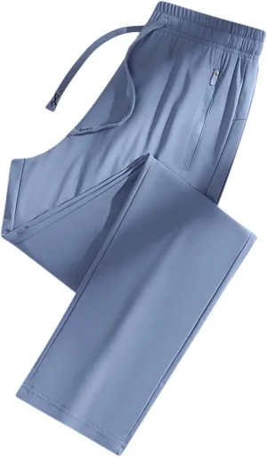 Womens Quick Dry Stretch Pant Trendy Cool Ice Silk Active Elastic Trouser Going Out Hiking Athletic Casual Sweatpants