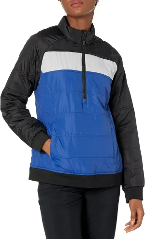 Women's Thaw Insulated Packable Wind Resistant Colorblock Pullover