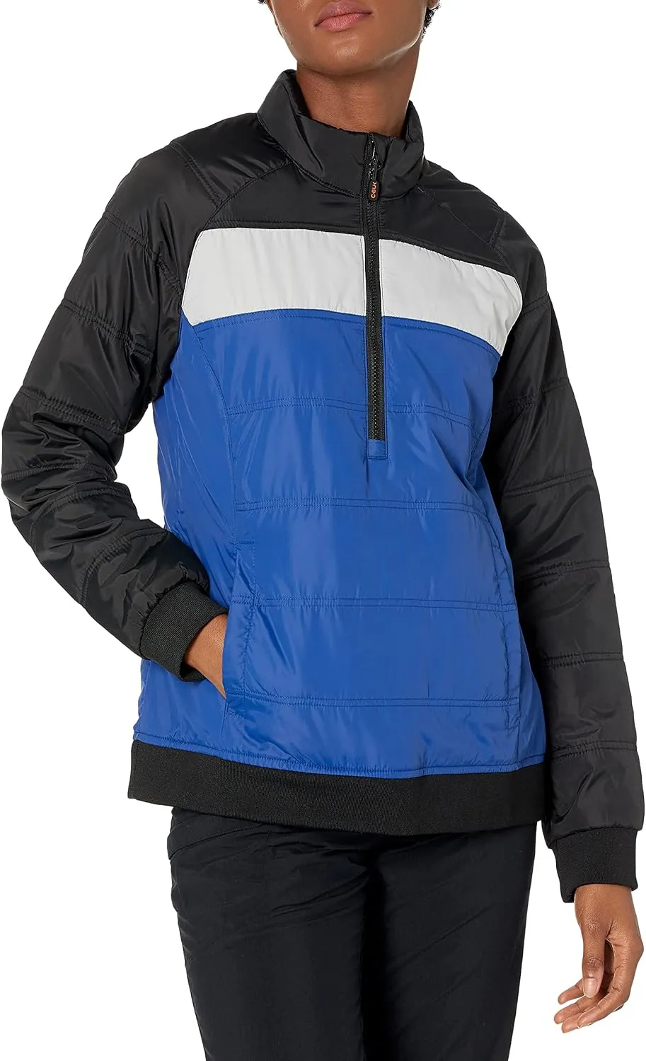 Women's Thaw Insulated Packable Wind Resistant Colorblock Pullover