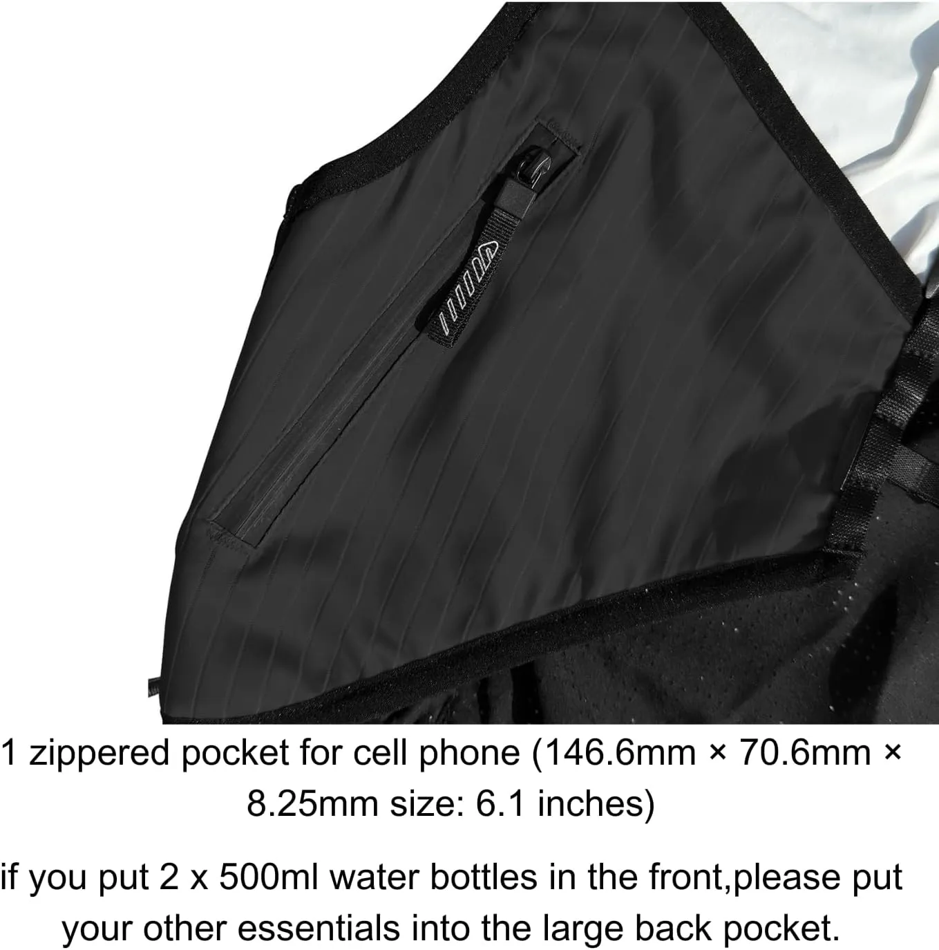 Wulibike Running Hydration Vest for Women Men,Water Backpack Lightweight Quick-Drying with Pockets for Trail Hiking Biking