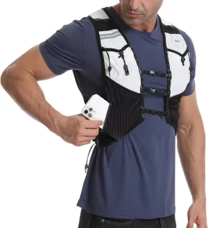 Wulibike Running Hydration Vest for Women Men,Water Backpack Lightweight Quick-Drying with Pockets for Trail Hiking Biking