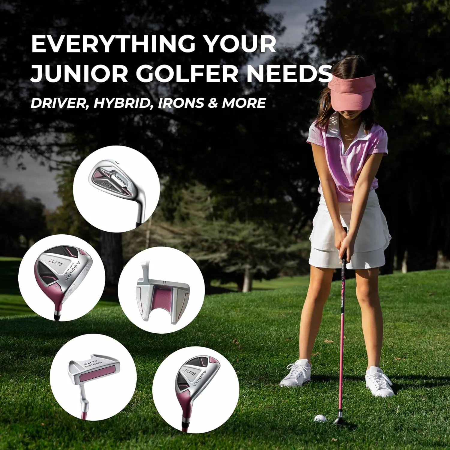 Xlite Super Performance Aspire Junior Golf Club Set